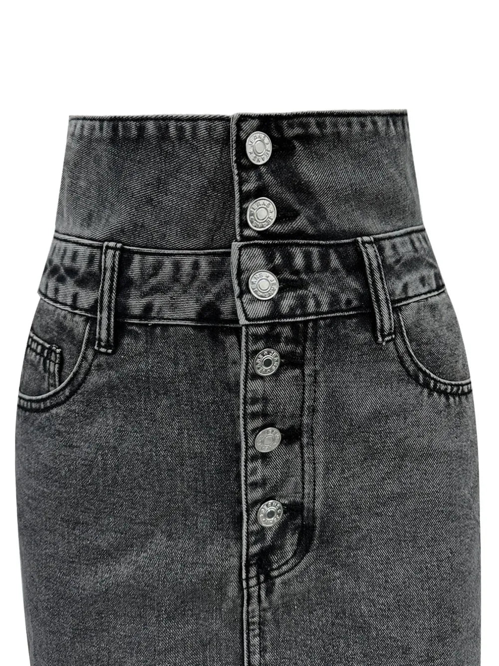 New Personalized Street Double Waist Head Skirt