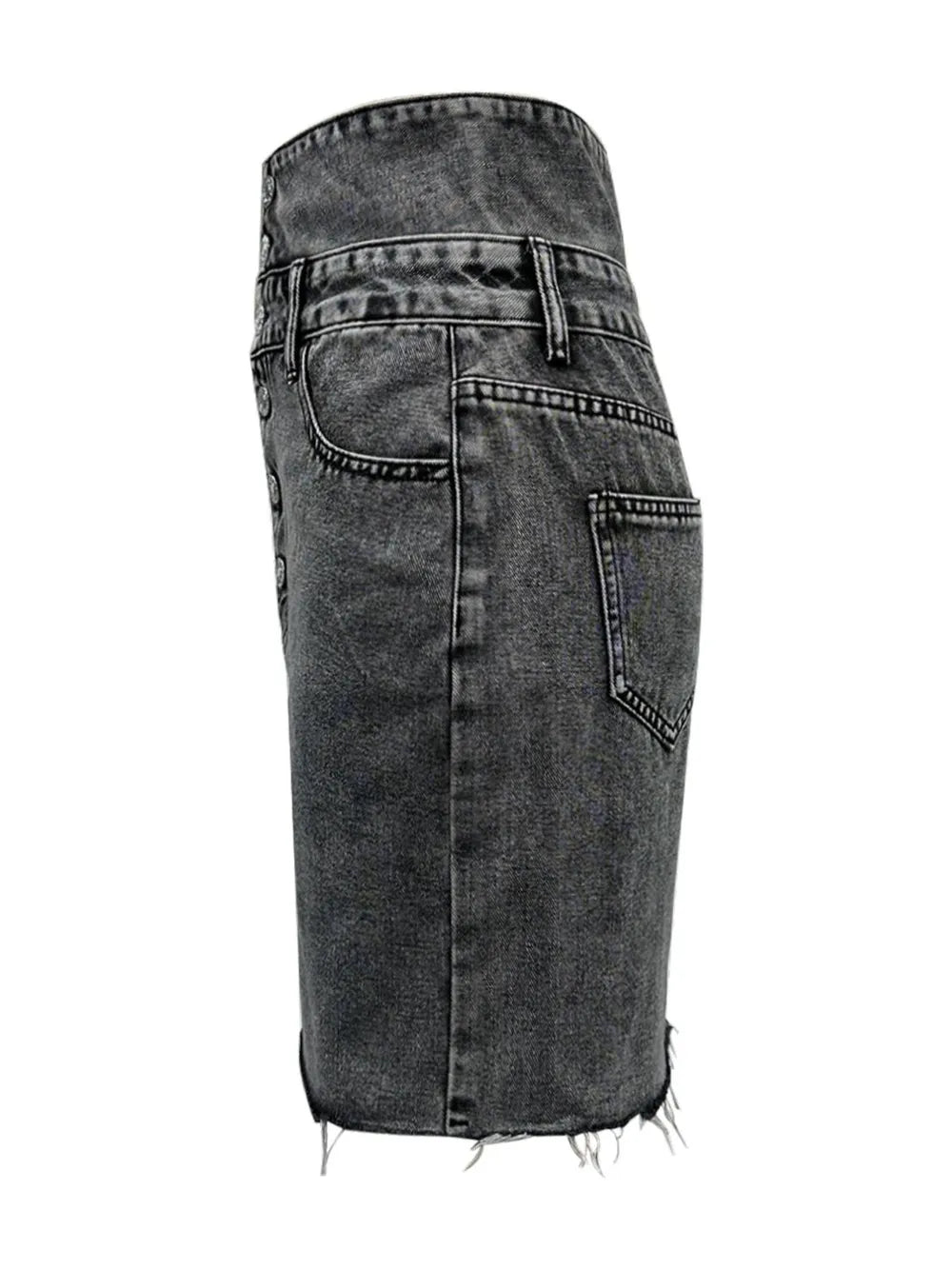 New Personalized Street Double Waist Head Skirt