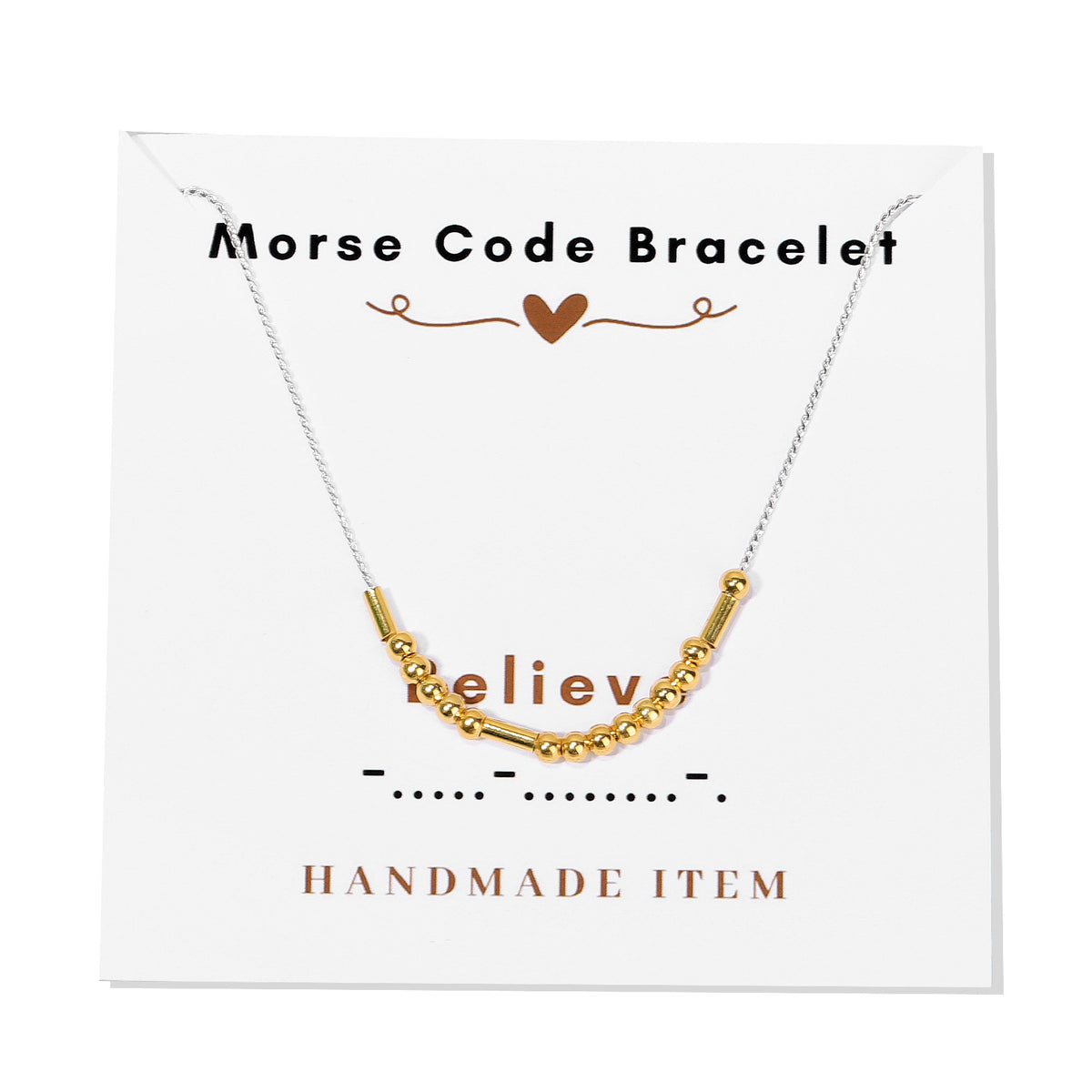 Morse code necklace alphanumeric couple personalized collarbone chain necklace