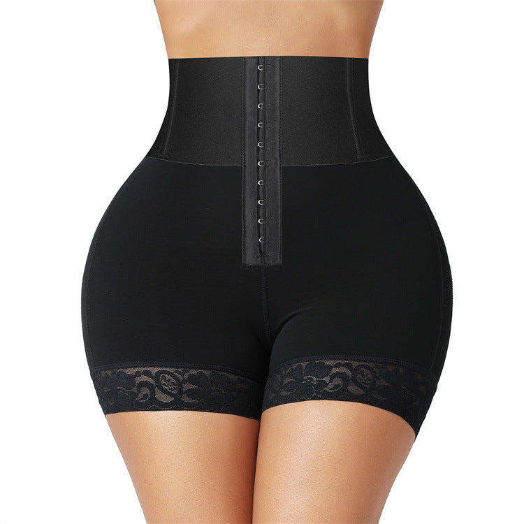 European and American plus high waisted shapewear pants for body shaping body hugging sports abdominal compression pants tight waist and hip lifting pants