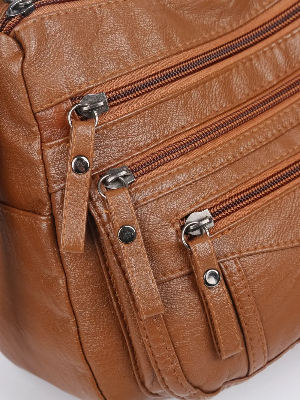 Multi-Compartment Crossbody Bag