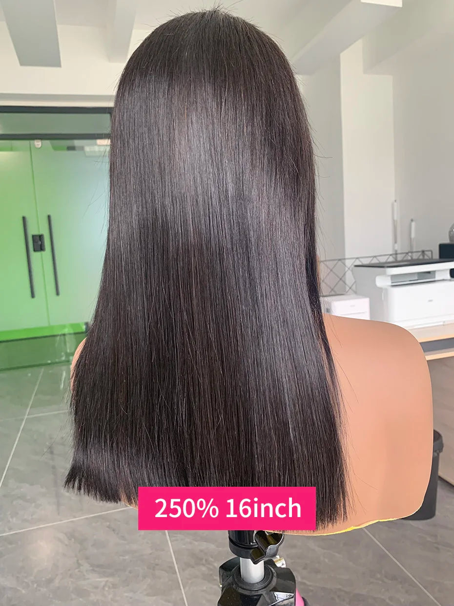 Human Hair Lace Frontal Wig Short Bob Raw Vietnamese Quality Styled Half 13x4 Lacefront Closure Wig Human Hair Wig 10 12 14 inch