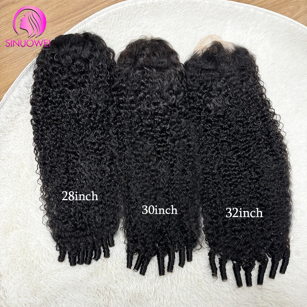 Burmese Curly Human Hair Wig 12A Brazilian Hair 13X4 Lace Front Wig Vietnamese Raw Human Hair 180% Density Transparent Lace Wig