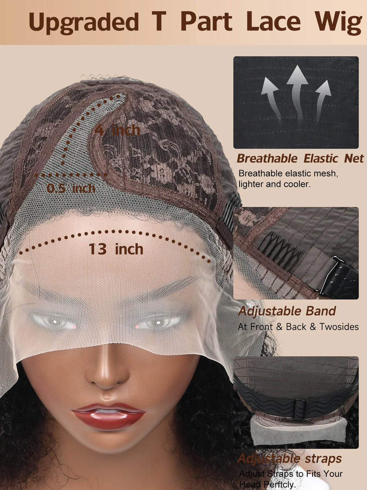Short Curly Human Hair Bob Wig Water Lace Front Human Hair Wigs ForWomen PrePlucked Brazilian Glueless 13x4 Lace Wig Unikyhair